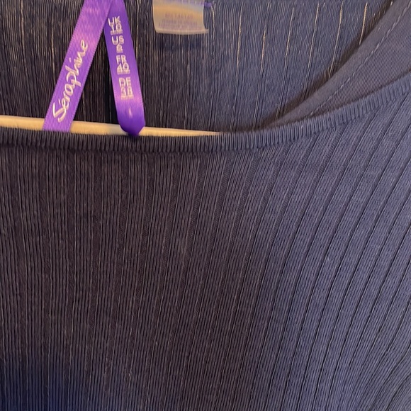 Boutique (Seraphine) Maternity/nursing sweater dress size 6. - Picture 2 of 4